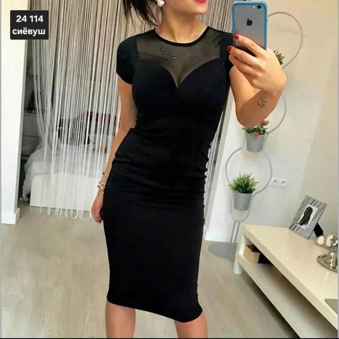 платье женское облегающее,облегающее платье,платье женское черное,черное облегающее платье,черное платье до колен в обтяжку с коротким рукавом вечернее