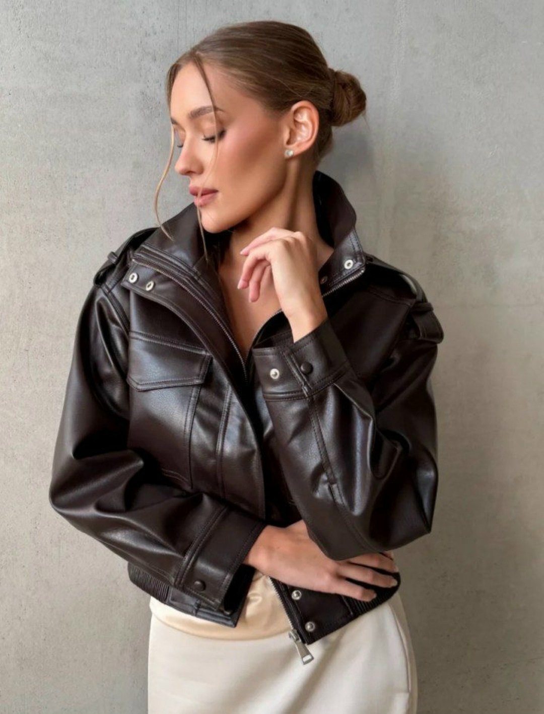 кожаная куртка,куртка кожаная женская,женская куртка из искусственной кожи,куртка бомбер,куртка женская