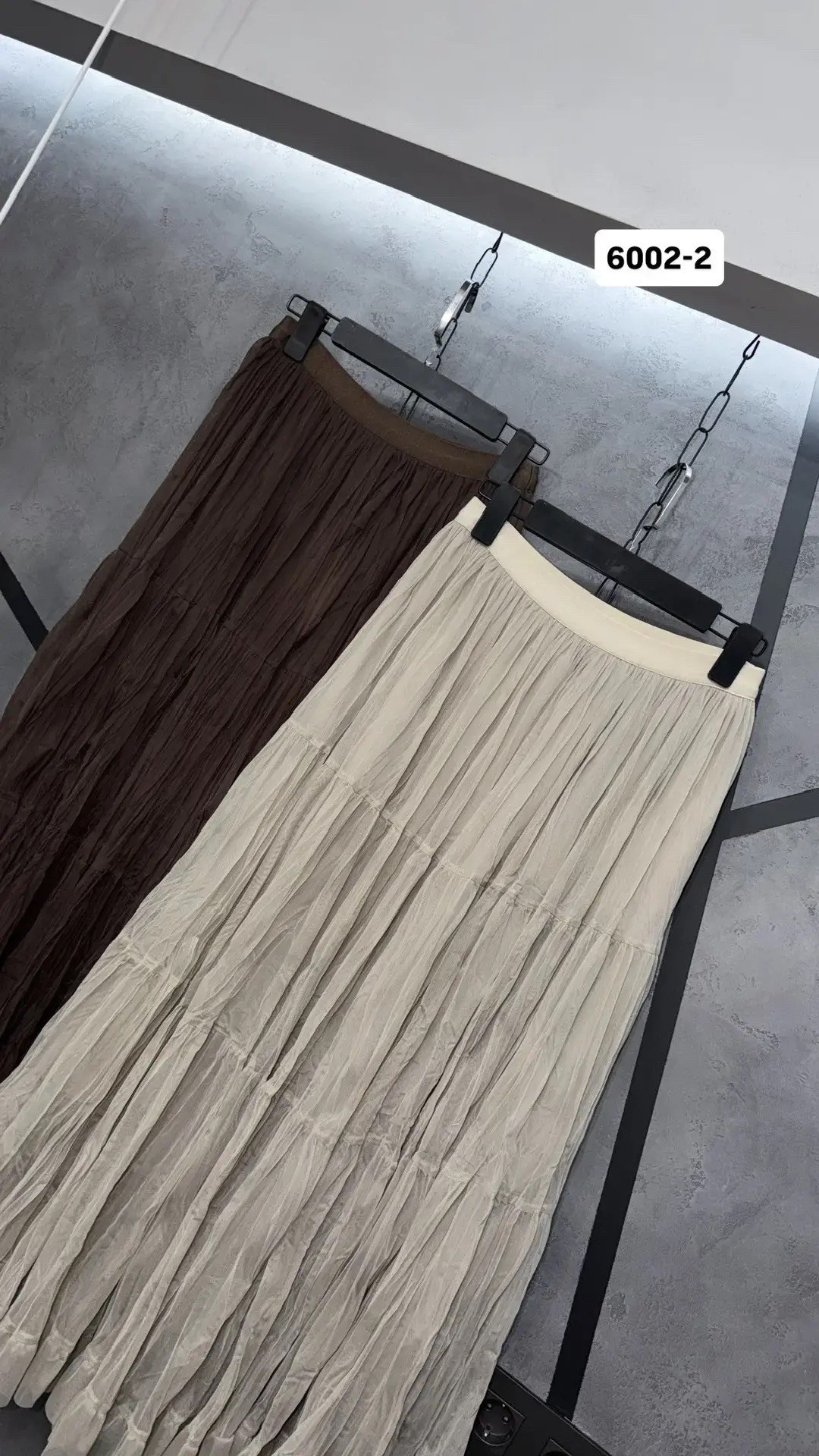 юбка средней длины,юбка с оборками,юбка,шифоновая женская юбка,шифоновая юбка