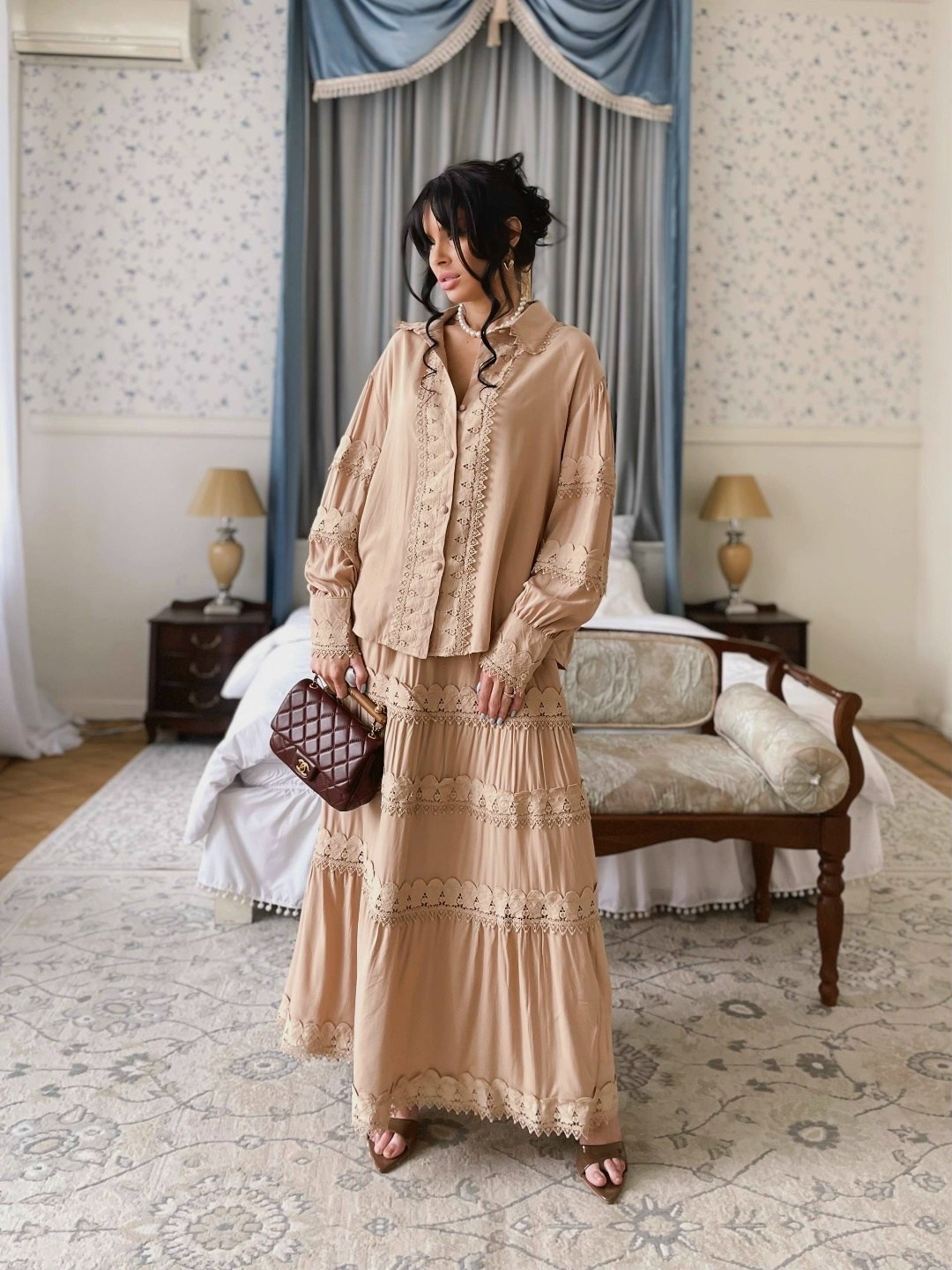 платье в стиле,платье с кружевами,платье нарядное,платье женской,платье комплект