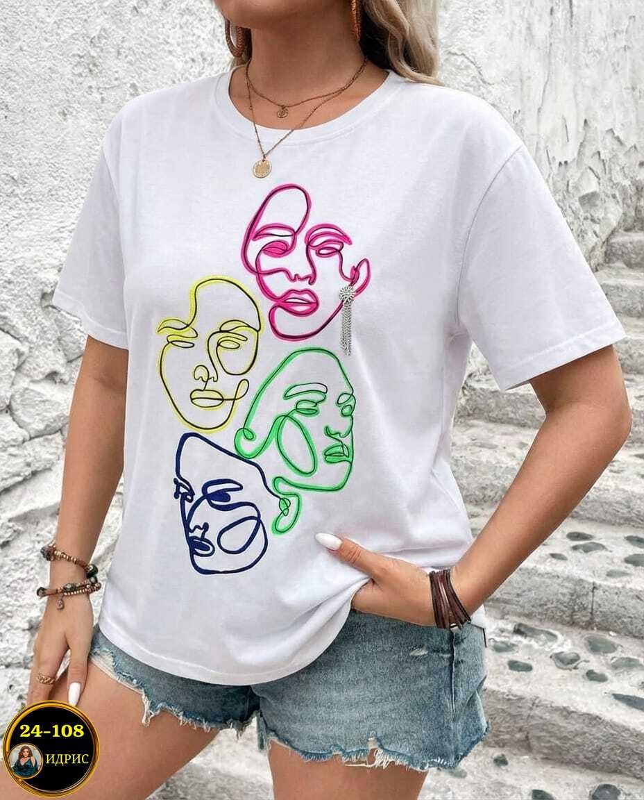 футболка женская с,женские футболки с принтом,футболки для женщин,футболки женские больших размеров,футболка с принтом