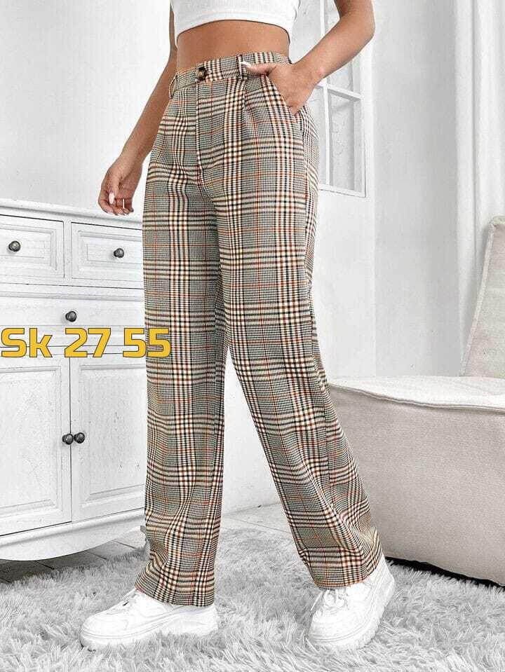 брюки в клетку,брюки в клетку с карманами,теплые брюки в клетку женские,брюки женские в клетку,женские брюки