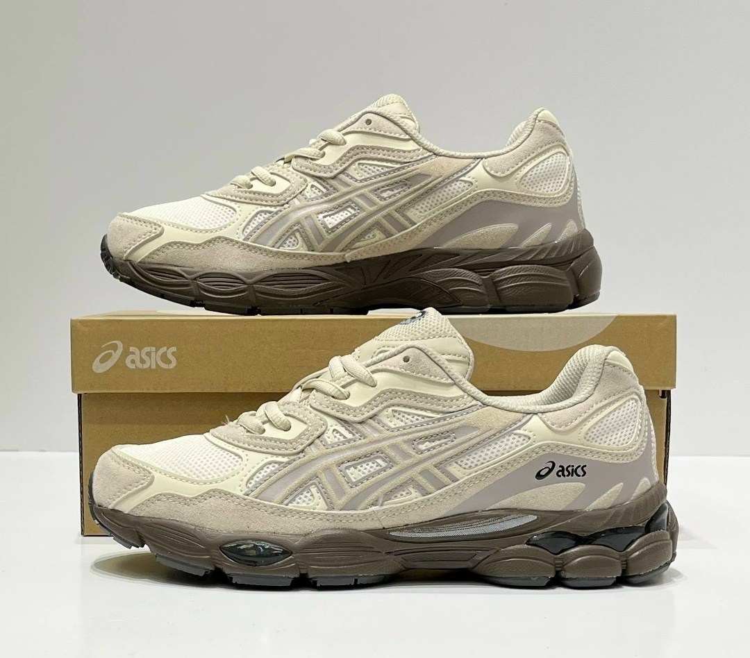 кроссовки asics gel-nyc,кроссовки asics gel-nyc цвет бежевый размер 46 eu,кроссовки asics,кроссовки,кроссовки asics gel
