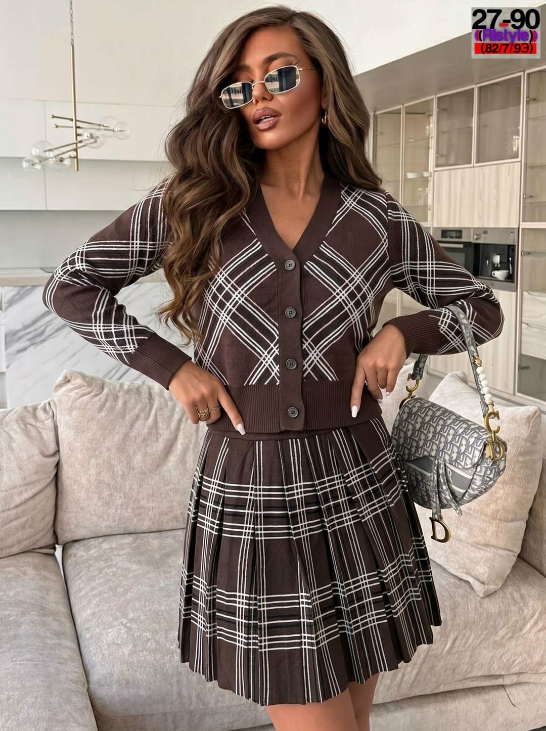 костюм с юбкой,клетчатая юбка,юбка в клетку,юбки для вога,юбка в складку