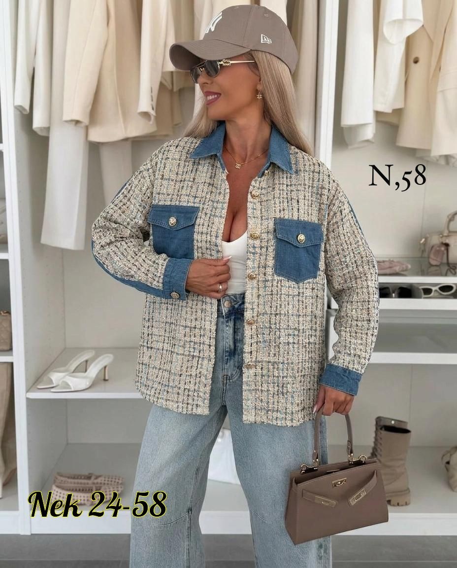 повседневная куртка,джинсовая куртка,пальто в клетку,женская джинсовая куртка,жакет твидовый