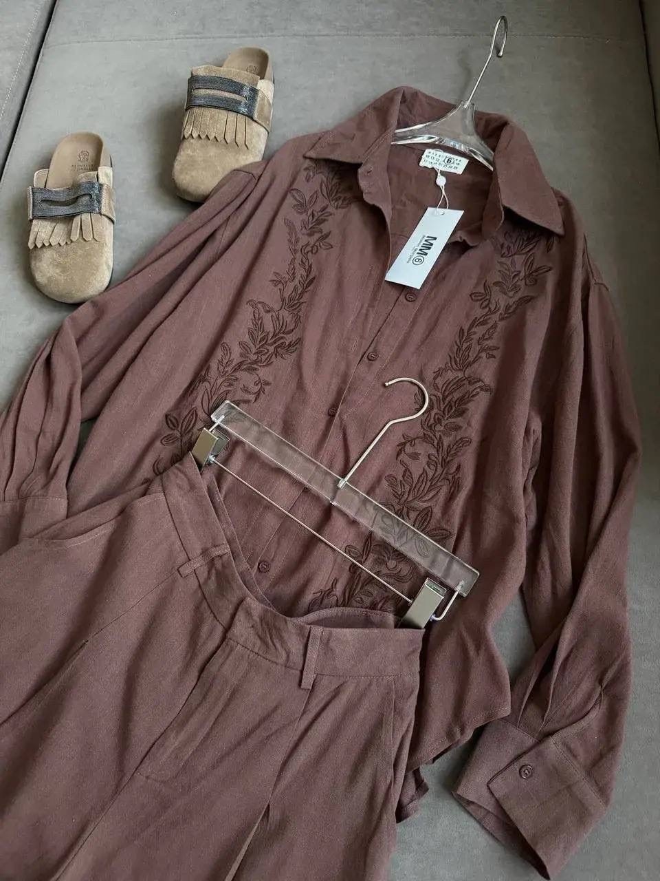 винтажная блузка,женская рубашка,блузка рубашка,блузка с вышивкой,повседневная рубашка