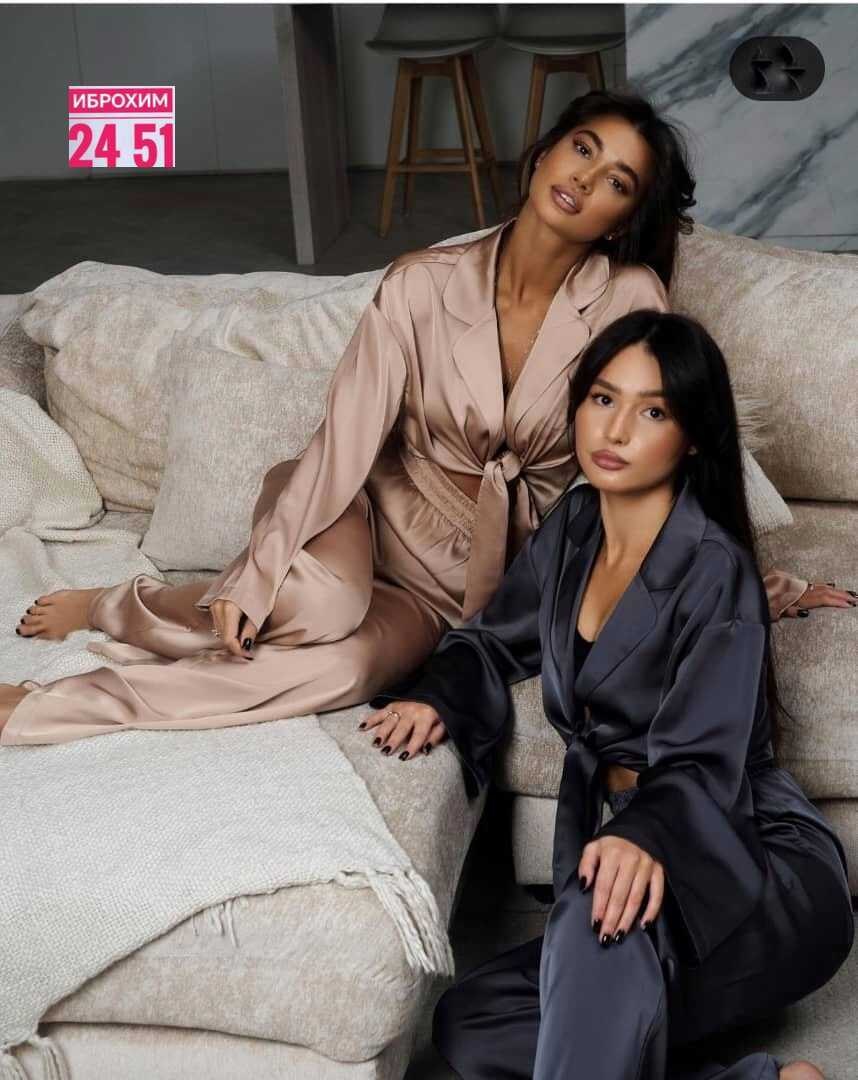 атласный костюм женский,шелковый костюм,шелковый костюм в пижамном стиле,костюм женский в пижамном стиле,костюм в пижамном стиле