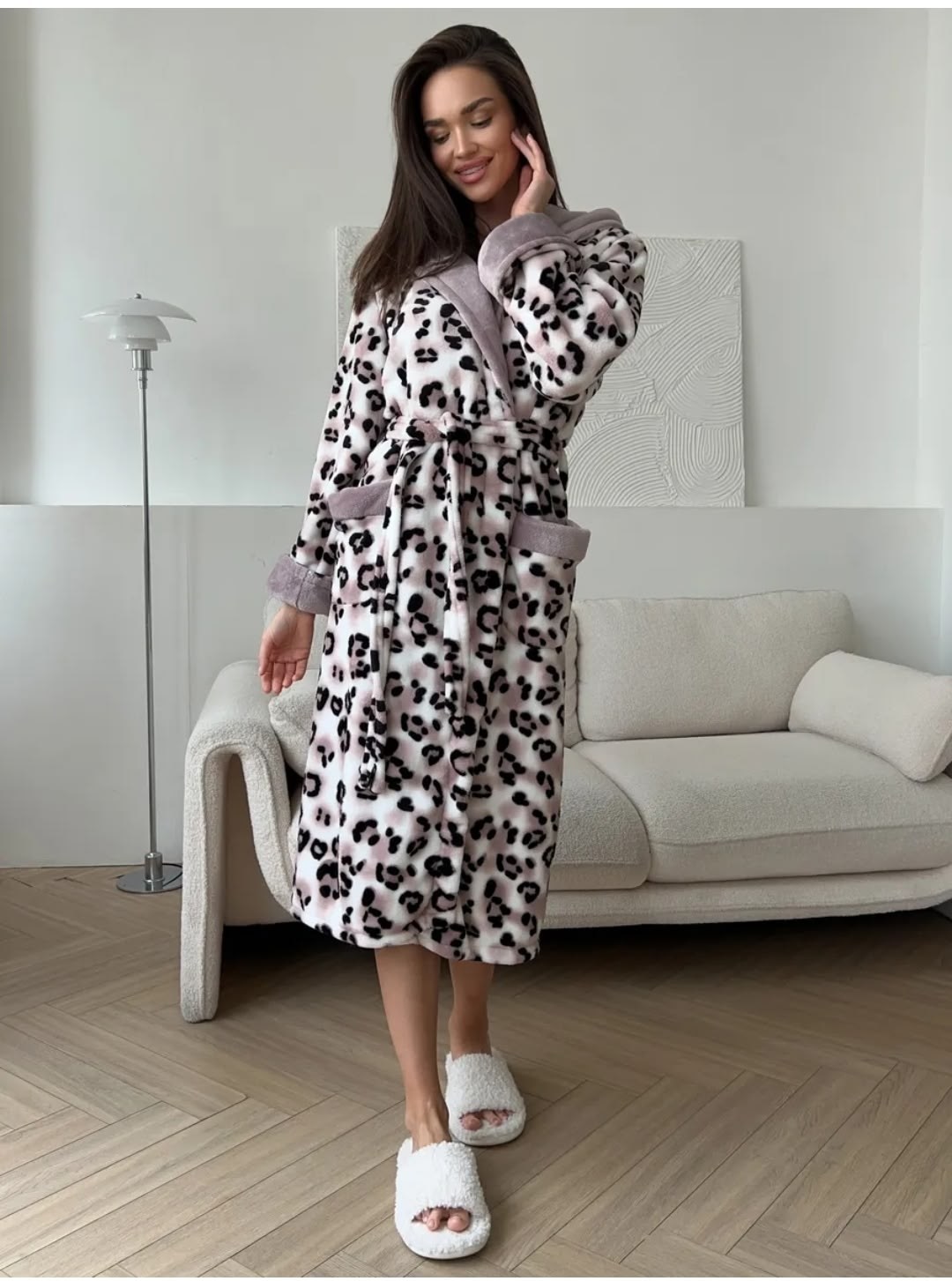 женский халат,халат домашний теплый,халат велсофт,халат с капюшоном,женский домашний халат