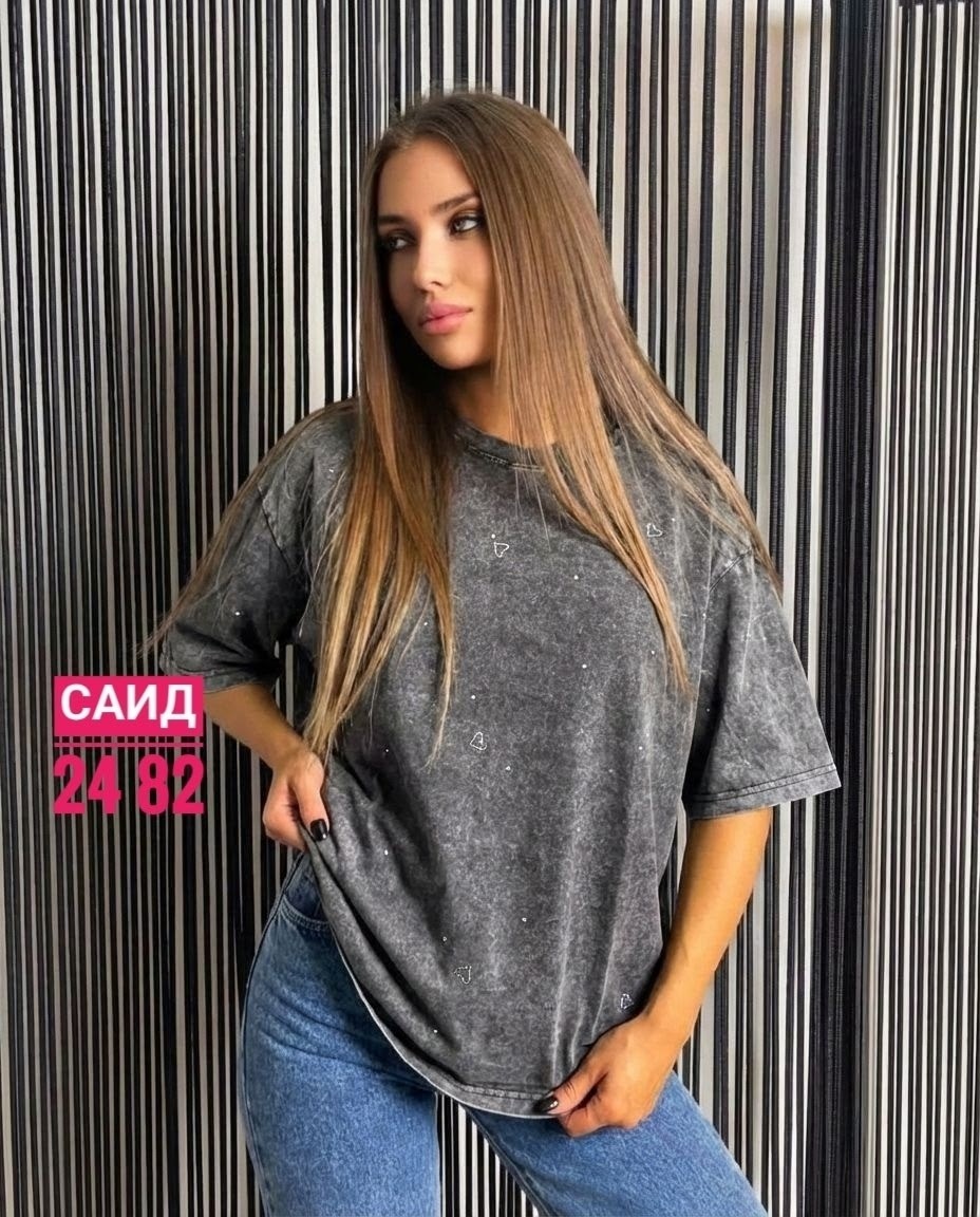 футболки женская оверсайз,женская футболка,женская футболка оверсайз со стразами,футболка оверсайз,футболка женская оверсайз варенка