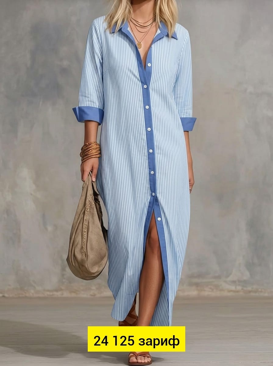 платье рубашка в полоску,платье рубашка,длинное платье рубашка,платье рубашка повседневное длинное,платье рубашка женская