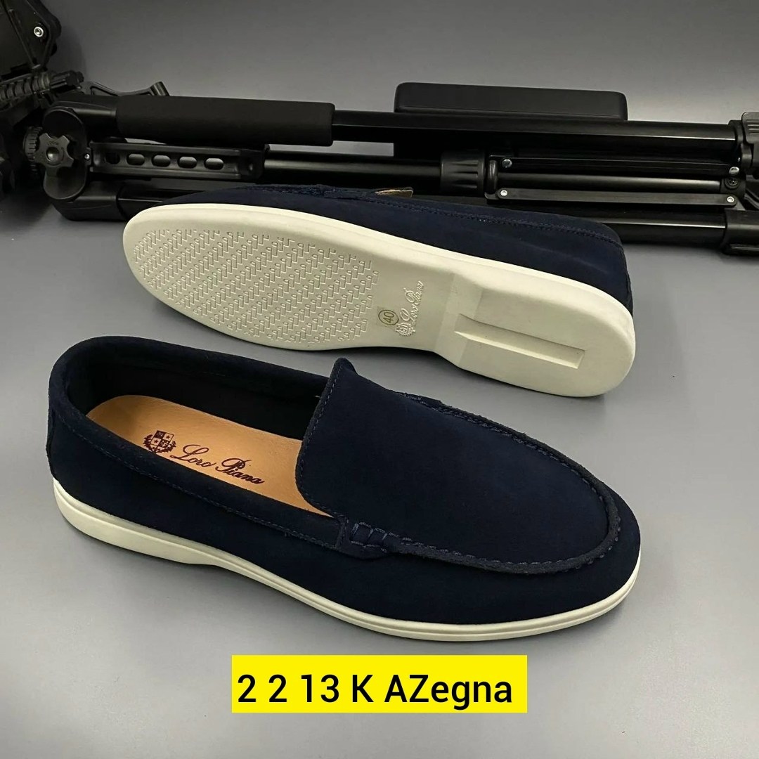 лоферы мужские loro piana,слипоны мужские,,лоферы мужские,мужские синие лоферы loro piana