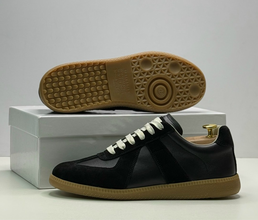 кроссовки кожаные maison margiela replica черный,кроссовки maison margiela replica,кроссовки maison margiela,,maison margiela replica кеды