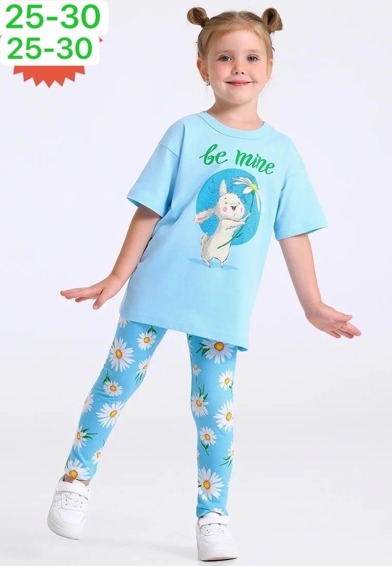 комплект одежды playtoday,комплекты детский для девочки,легинсы для девочки,розовые комплекты одежды для девочек,брюки для девочек