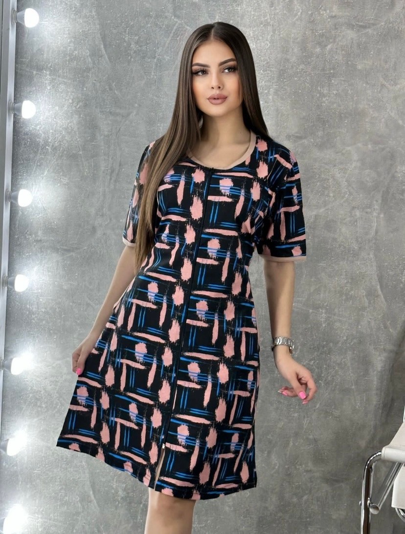 халат женский,халат женский домашний,халат женский трикотаж,халат женский домашняя одежда,халат домашний женский на молнии