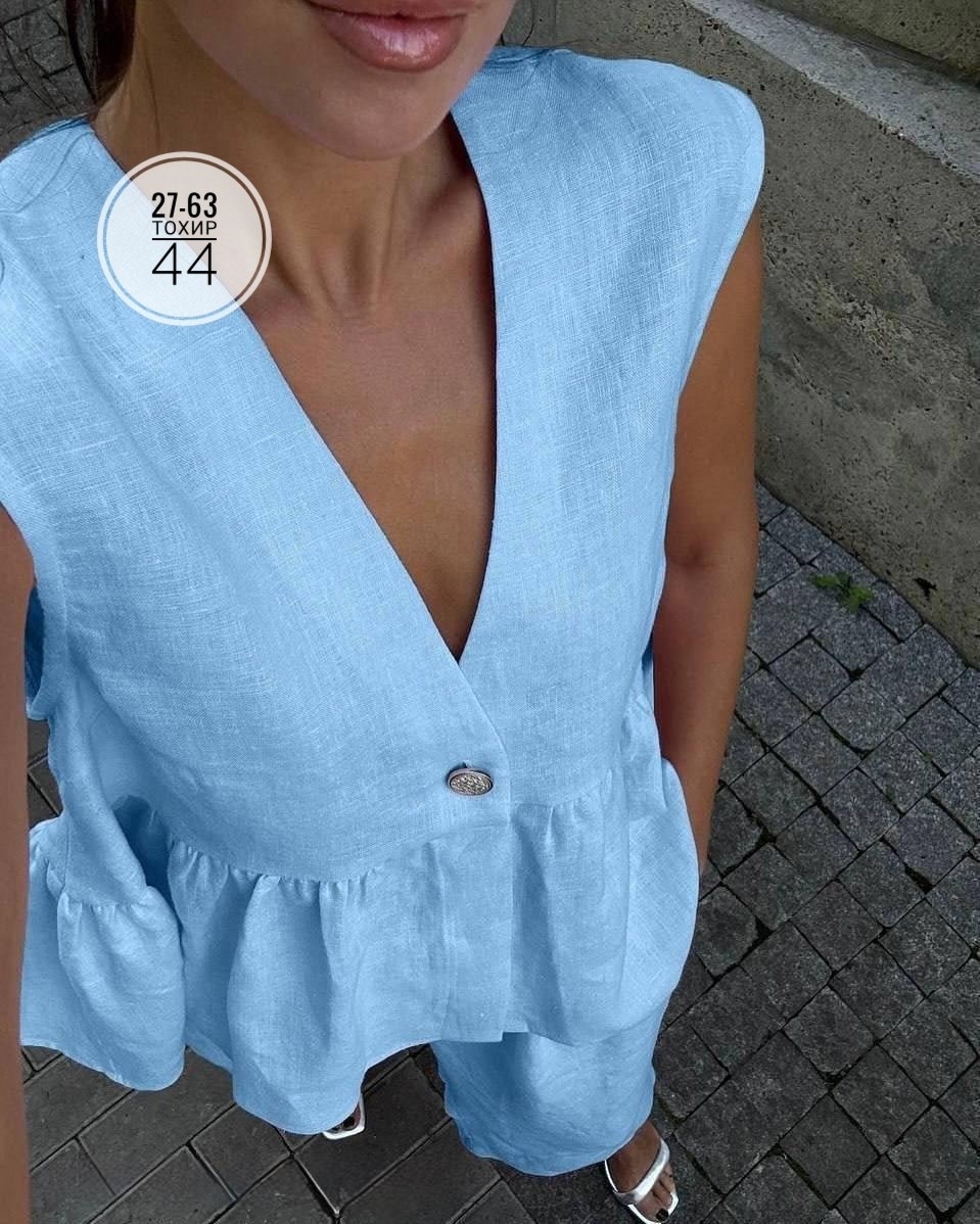 костюм женский с жилеткой,костюм женский летний,костюм льняной летний,стильные костюмы,летние костюмы