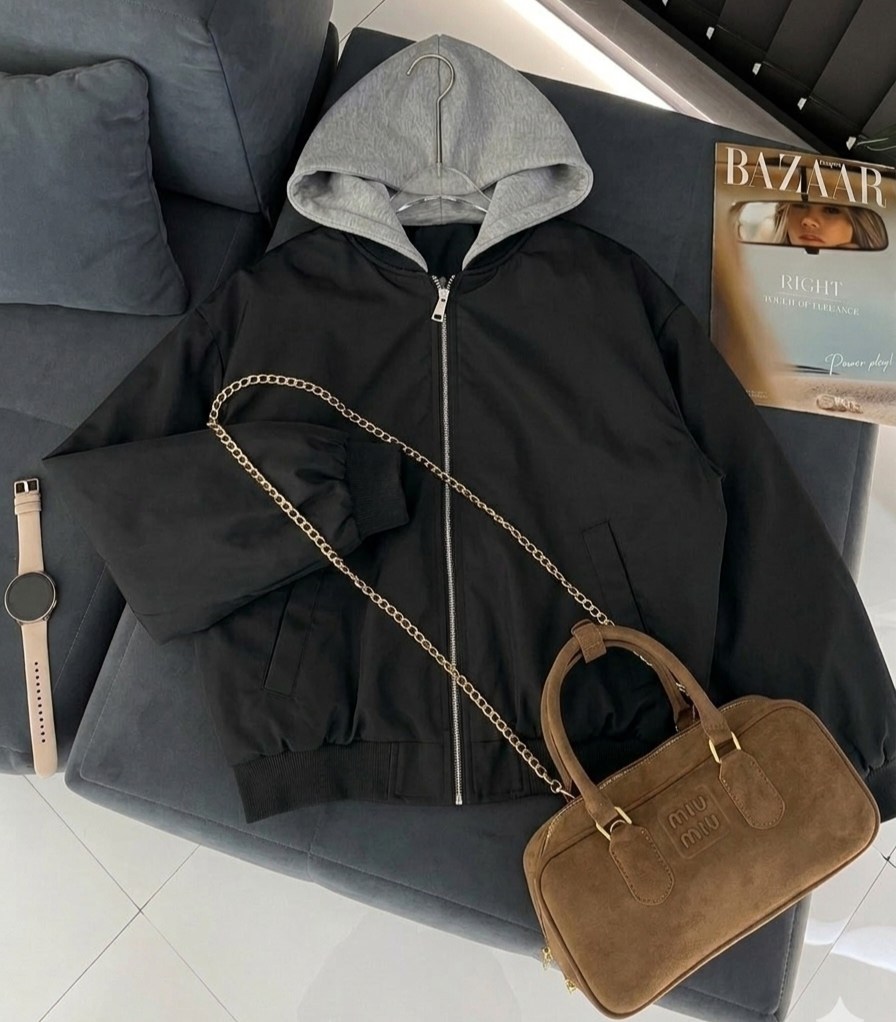 бомбер утепленный с капюшоном оверсайз sondi,бомбер с капюшоном,куртка оверсайз,женская куртка,бомбер оверсайз с капюшоном