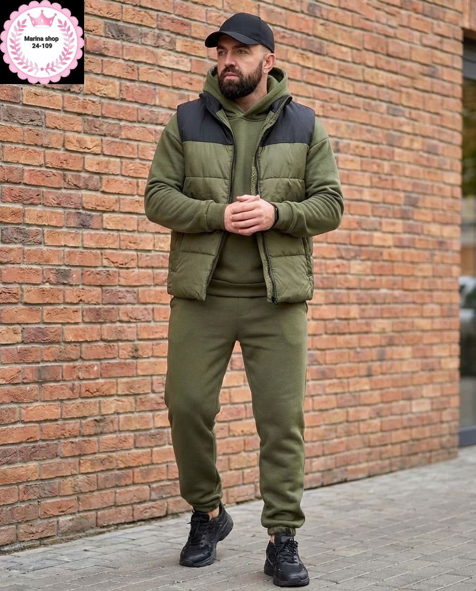 спортивный костюм тройка с жилеткой,костюм спортивный мужской,спортивный костюм мужской с жилеткой,мужской спортивный костюм теплый,костюм тройка мужской