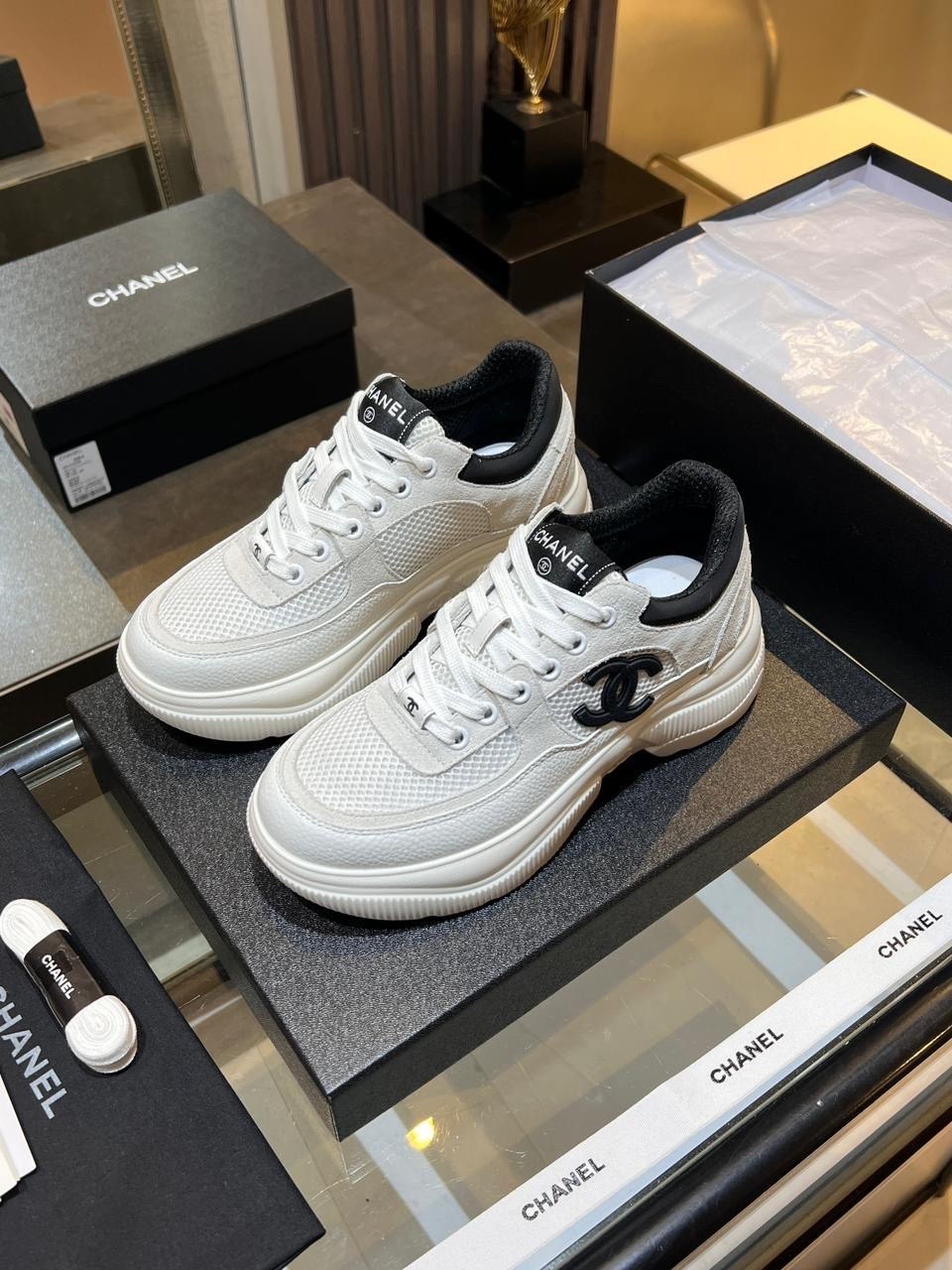 кроссовки женские chanel,кроссовки chanel,женские брендовые кожаные кроссовки chanel premium,модные вентилируемые кроссовки chanel,кроссовки шанели