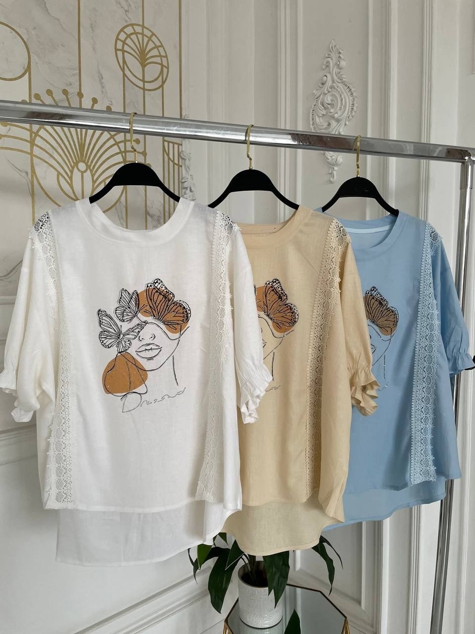 женская футболка,стильная блуза,блузка женская,голубая блуза,футболка