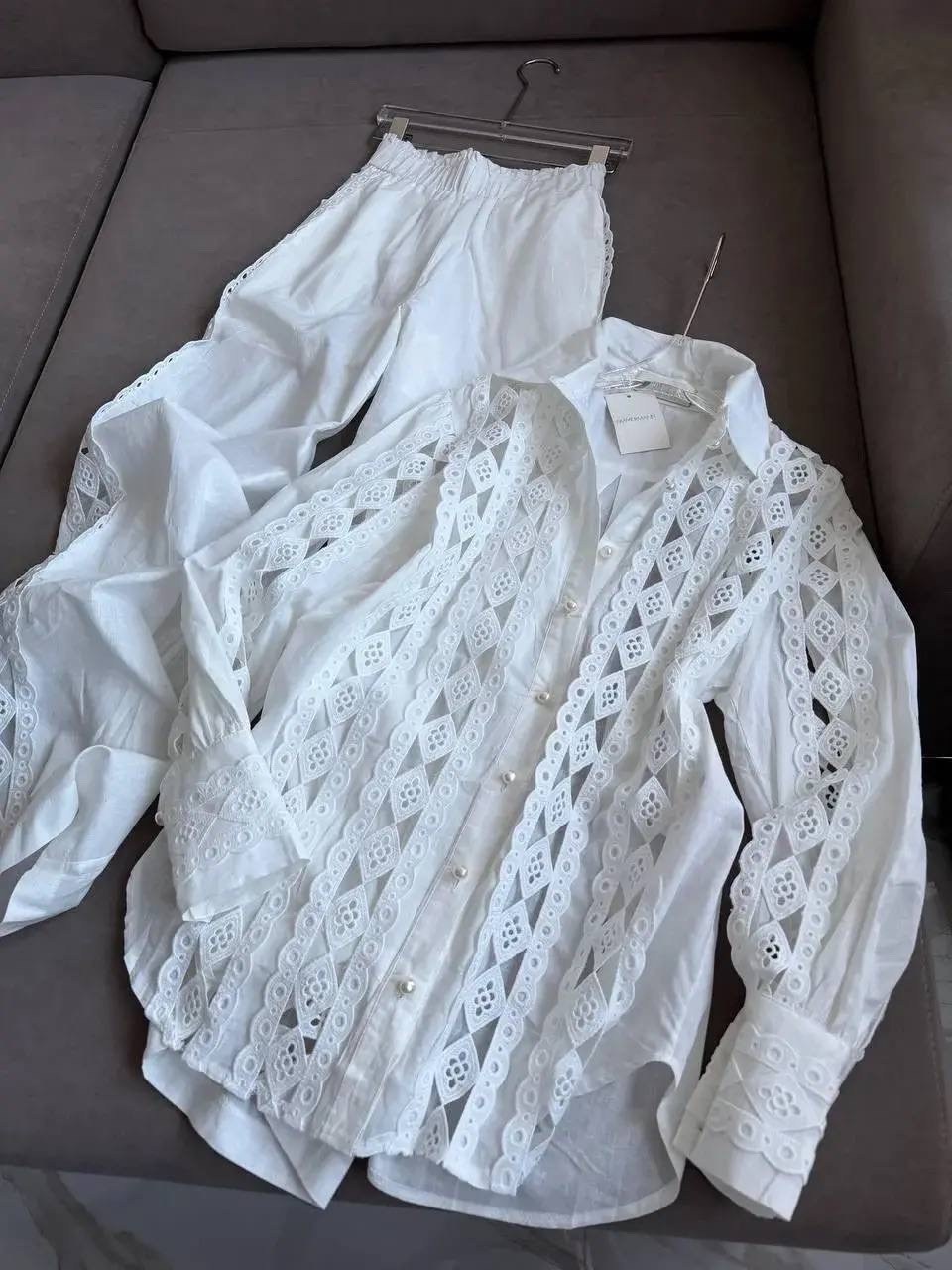 блузка с кружевами,комплект костюм,кружевная рубашка,блузка винтажная,повседневная блуза