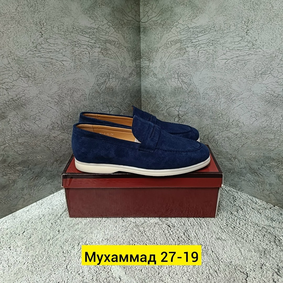 лоферы мужские loro piana,,лоферы loro piana,мужские мокасины loro piana темно-синие,мужские мокасины