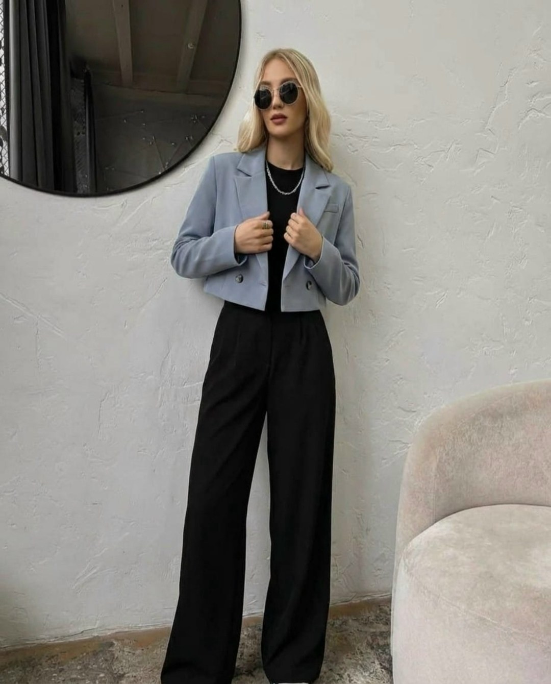 брюки палаццо классические широкие,брючный костюм,женский брючный костюм,мода стиль