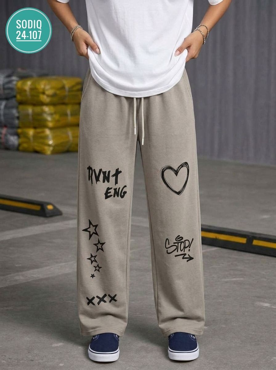 спортивные брюки,брюки спортивные женские в стиле хип-хоп,брюки спортивные женские,спортивные брюки с принтом,спортивные штаны