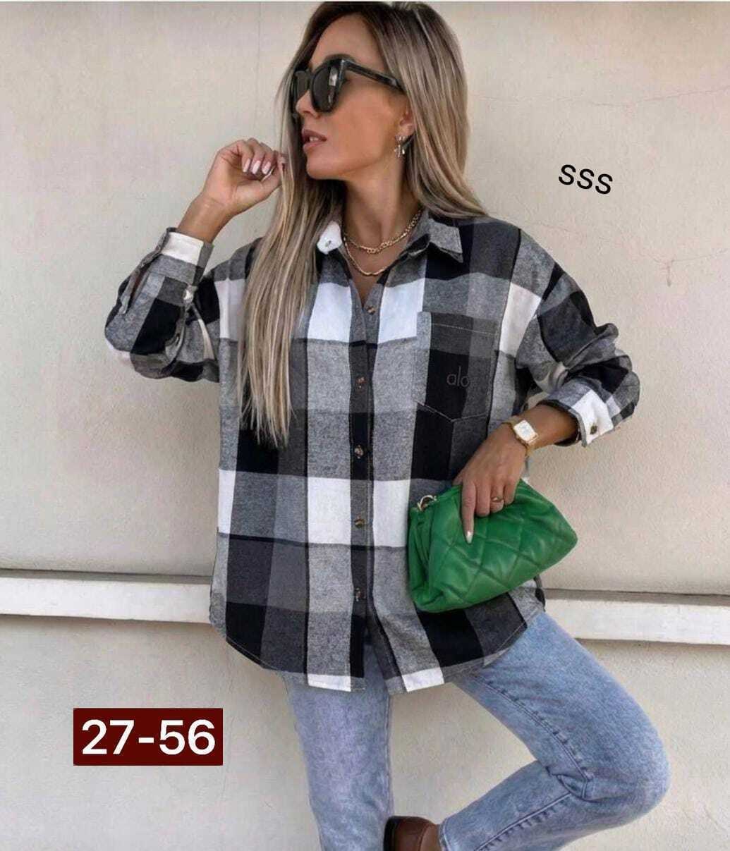 женская рубашка в клетку оверсайз,рубашка в клетку женская,женская теплая рубашка в клетку,женская хб рубашка в клетку,рубашка женская