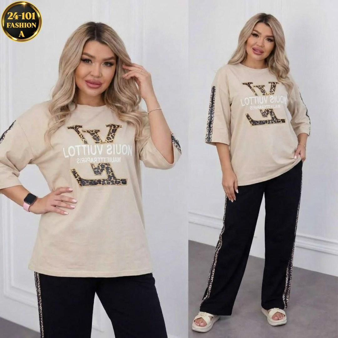 луи виттон спортивный костюм женский,костюм женский,костюм двойка женская,футболки женская