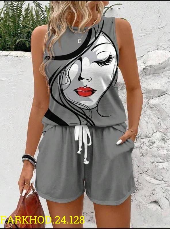 летний женский костюм,женский костюм с шортами,женские летние комплекты,костюм женский,летние костюмы