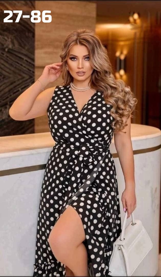 платье женской,платье на запах в горох,платье сарафан,платье большие размеры,сарафан женский