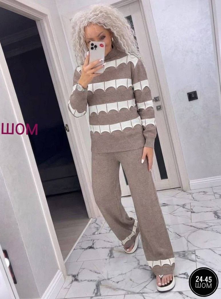 костюм женский,костюм трикотажный,костюм с брюками и кофтой,вязаные костюмы,костюм двойка кашемир