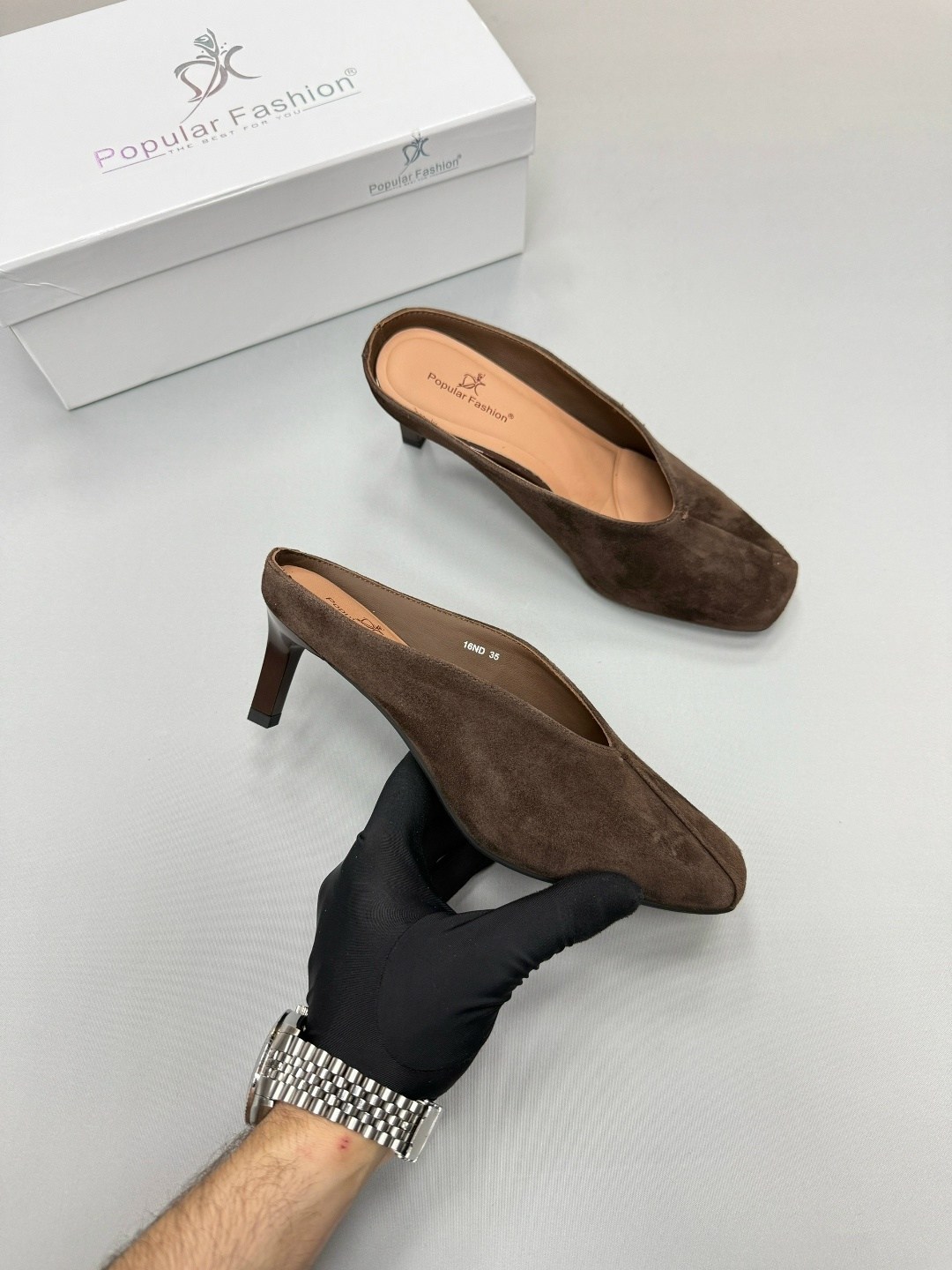 ,замшевые мюли,мюли на каблуке,женская ,босоножки летние