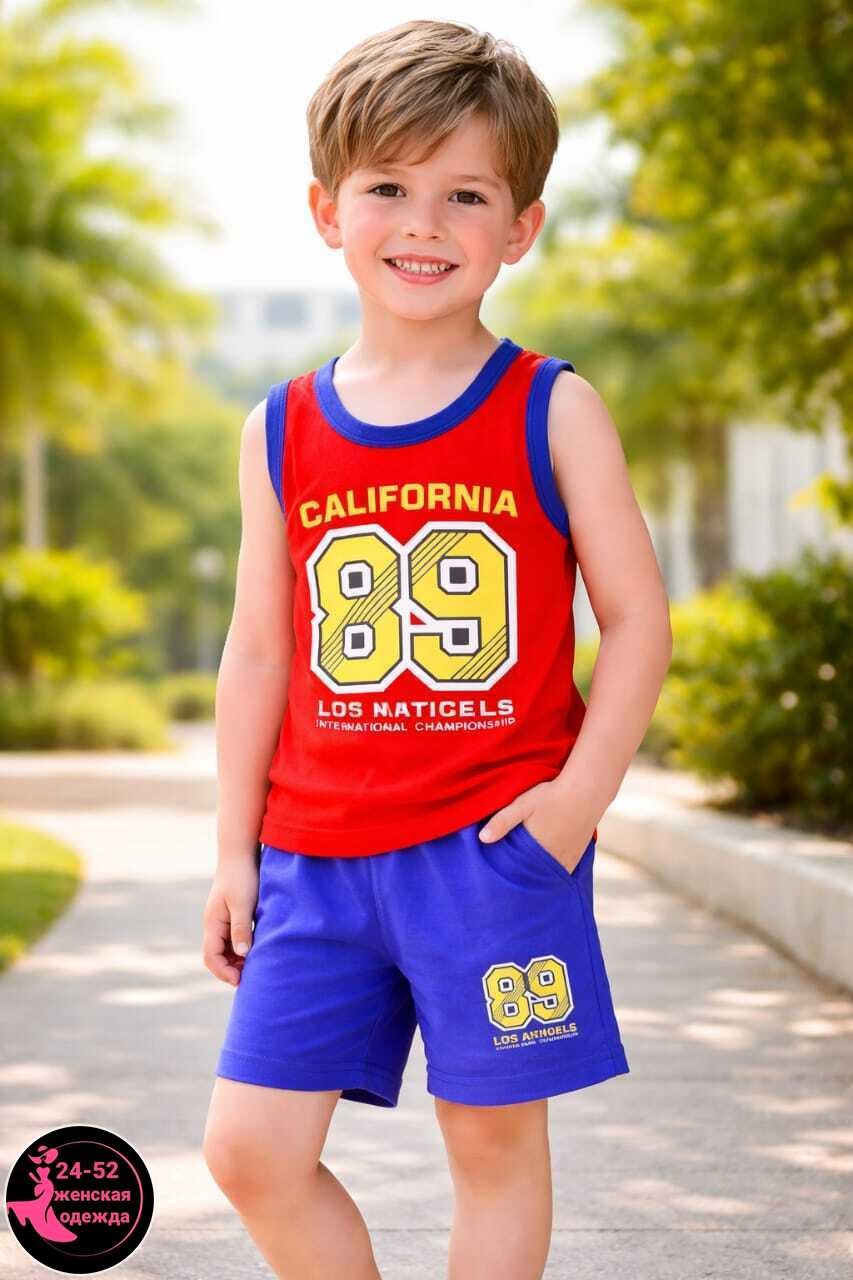 комплект белья для мальчика майка и боксеры,комплект белья для мальчика майка,майка и шорты для мальчика,комплект для мальчика- майка и шорты,комплекты для мальчика на лето
