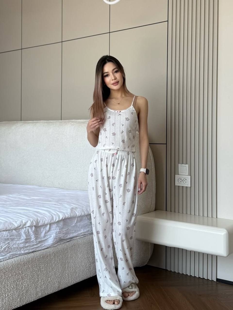 пижама женская,пижама для женщин,комплект пижама,женская пижама с брюками,пижама с брюками