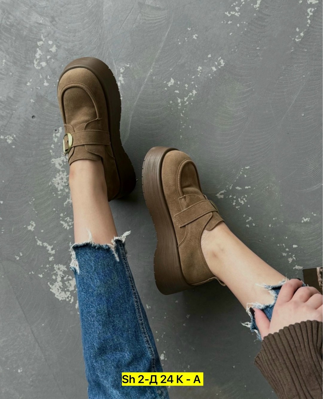 , женская,лоферы женские,повседневная ,лоферы замш