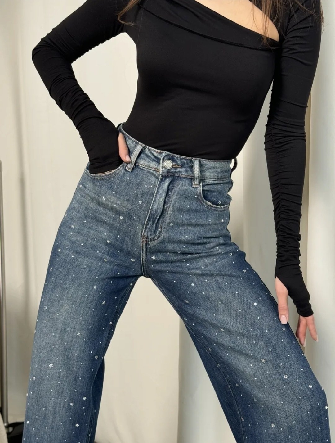 женские синие мешковатые джинсы y2k в стиле харадзюку,женские джинсы в стиле харадзюку синие мешковатые джинсовые брюки в корейском стиле,широкие джинсы,женские джинсы с высокой талией,женские широкие