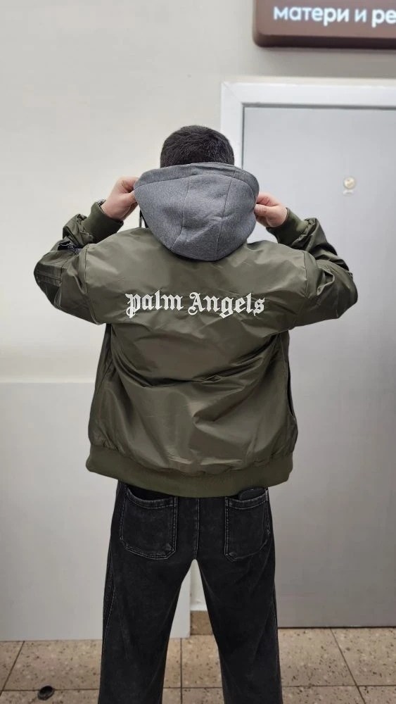 куртка palm angels,бомбер palm angels,повседневная куртка,куртка,куртка бомбер