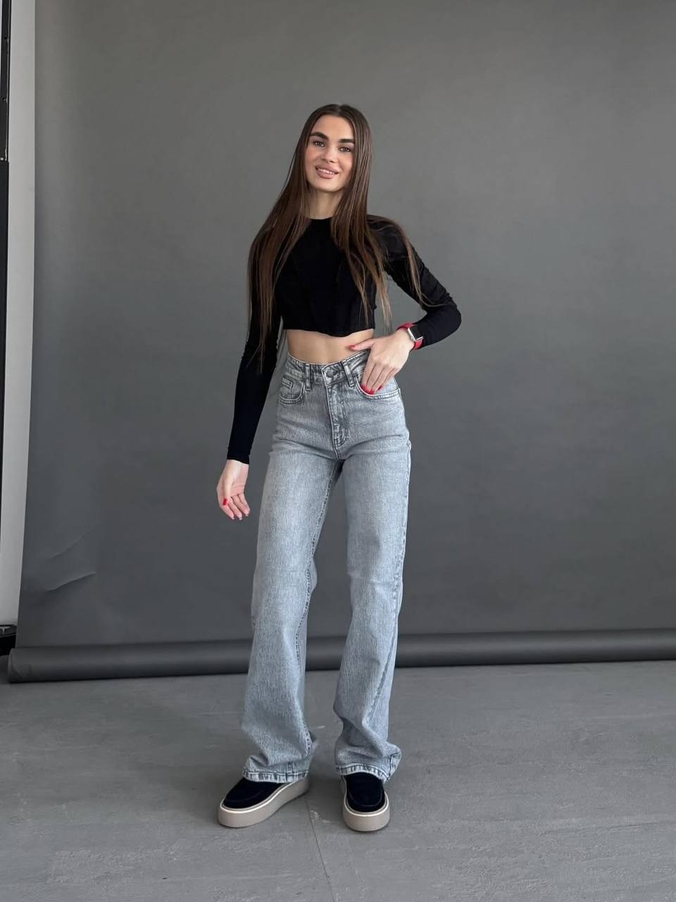 женские джинсы,модные джинсы,джинсы широкие,джинсы женские серые,джинсы палаццо