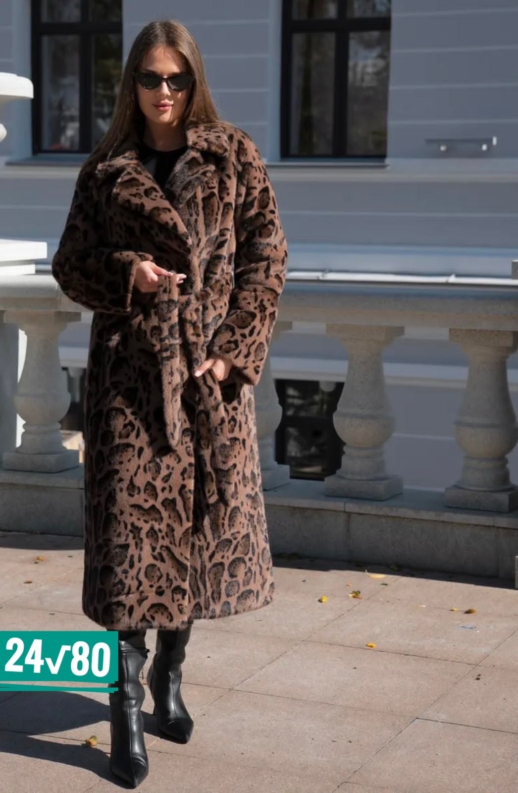 экошуба под норку серый леопард,шуба леопардовая,шуба искусственная леопардовая almita 251436554,искусственная шуба,шуба леопард
