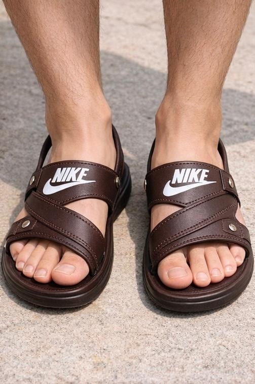 мужские шлепанцы-сланцы nike vintage,сандалии мужские nike,стильные мужские сандали,мужская сандалия,кожаные сандалии