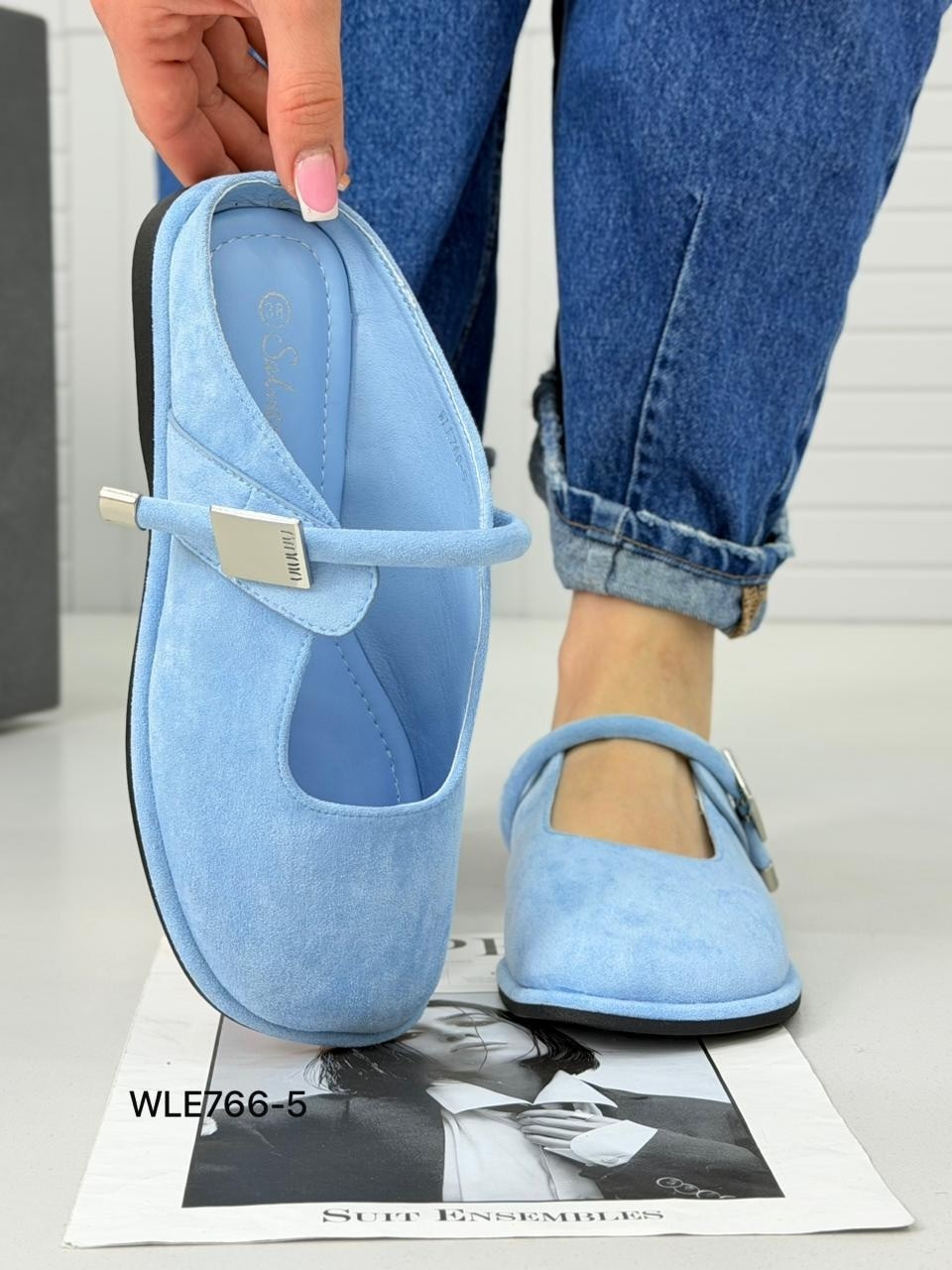 шлепанцы замшевые,,тапочки модные,женские шлепанцы, женская