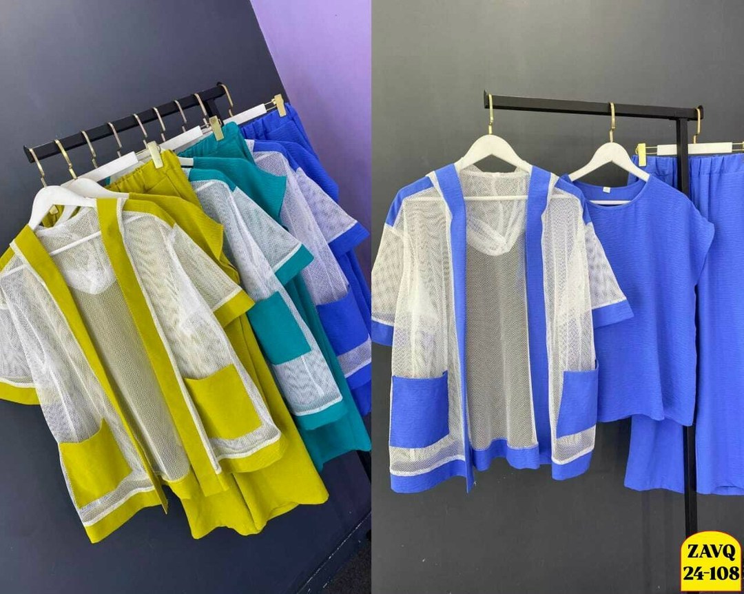 костюм женский,брючный костюм из прошвы,костюм женский двойка брючный,костюм с брюками,костюм брючный голубой