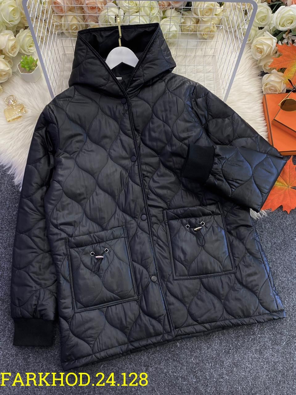 стеганая куртка с капюшоном 64-72,куртка демисезонная,куртка женская,женская демисезонная куртка,куртка зимний с капюшоном