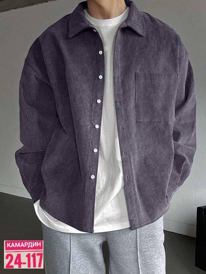 bulanti рубашка мужская вельветовая,мужская повседневная рубашка,мужская рубашка вельветовая,мужская вельветовая куртка с длинным рукавом,вельветовая рубашка мужская коричневая