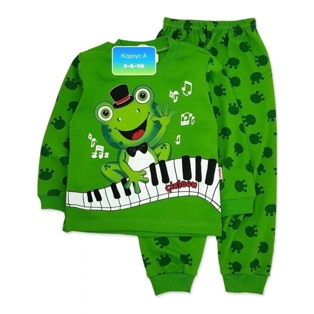 пижама с лягушками,пижама детская,пижама для мальчика,пижама комплект,пижама с лягушками детская