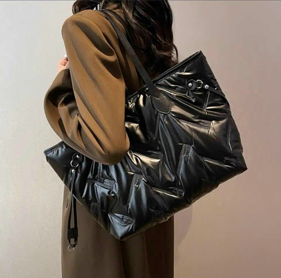 сумка шоппер стеганая болоньевая,модная женская сумка,сумка шоппер стеганая дутая болоньевая,сумка,сумка шоппер женская дутая стеганая большая