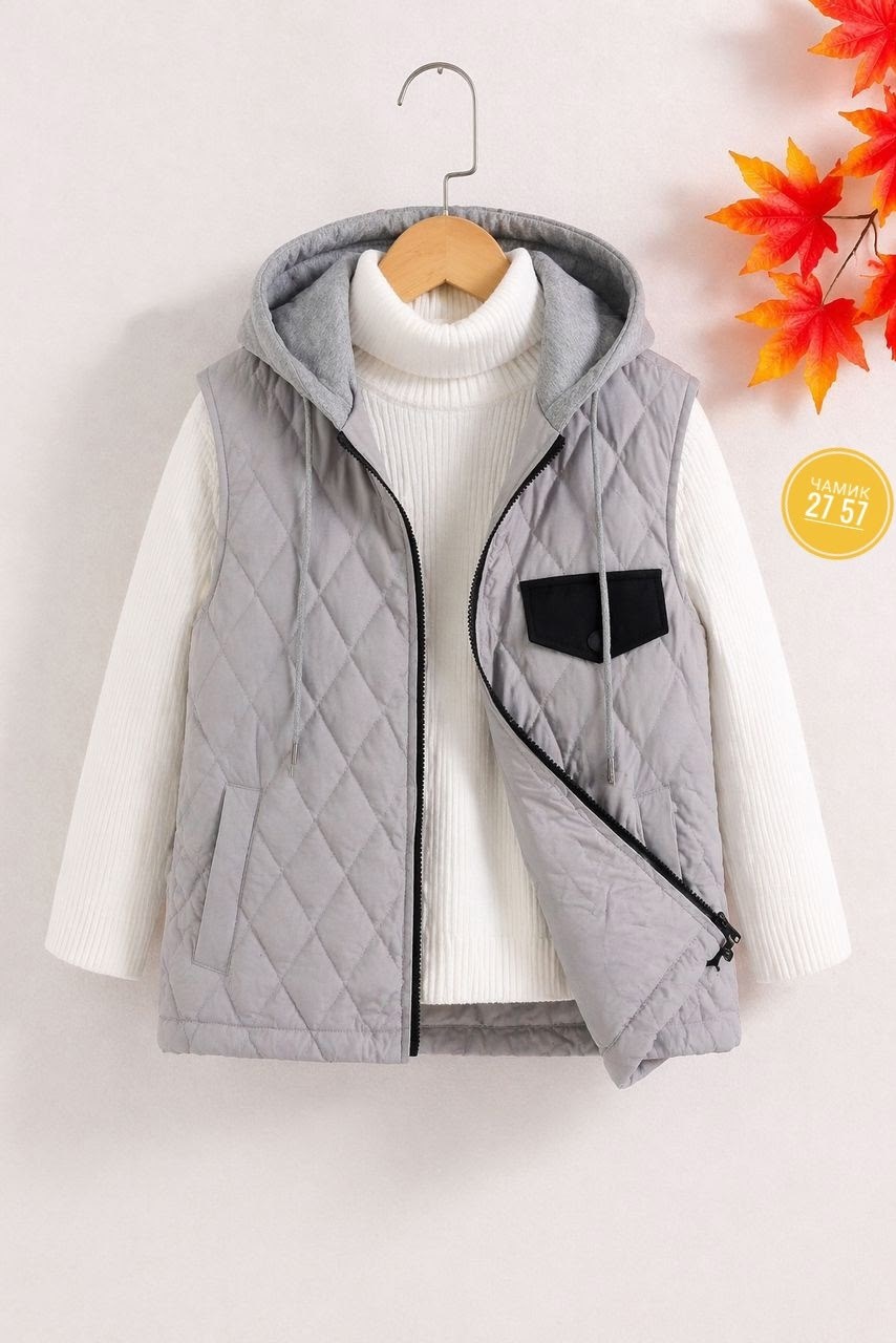 детский жилет,жилетка детская,жилет для девочек,жилет,демисезонная жилетка