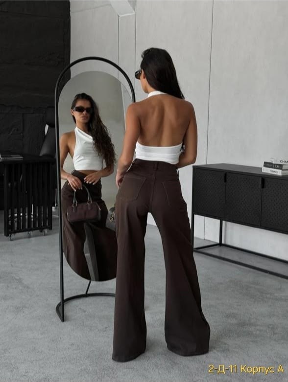 коричневые джинсы,коричневые джинсы женские широкие,широкие джинсы,брюки джинсы,коричневые джинсы широкие