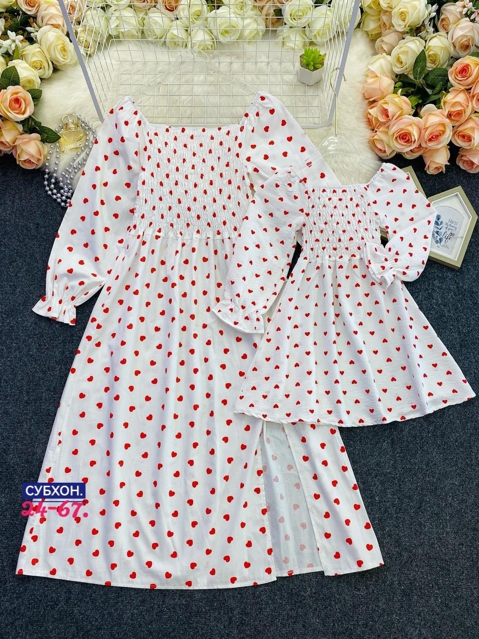 платье для мамы и дочки,платье для мамы и дочки арт. 11405068,платье женское летнее для мамы и дочки,платье для мамы или дочке,платье мама или дочь код 2501982